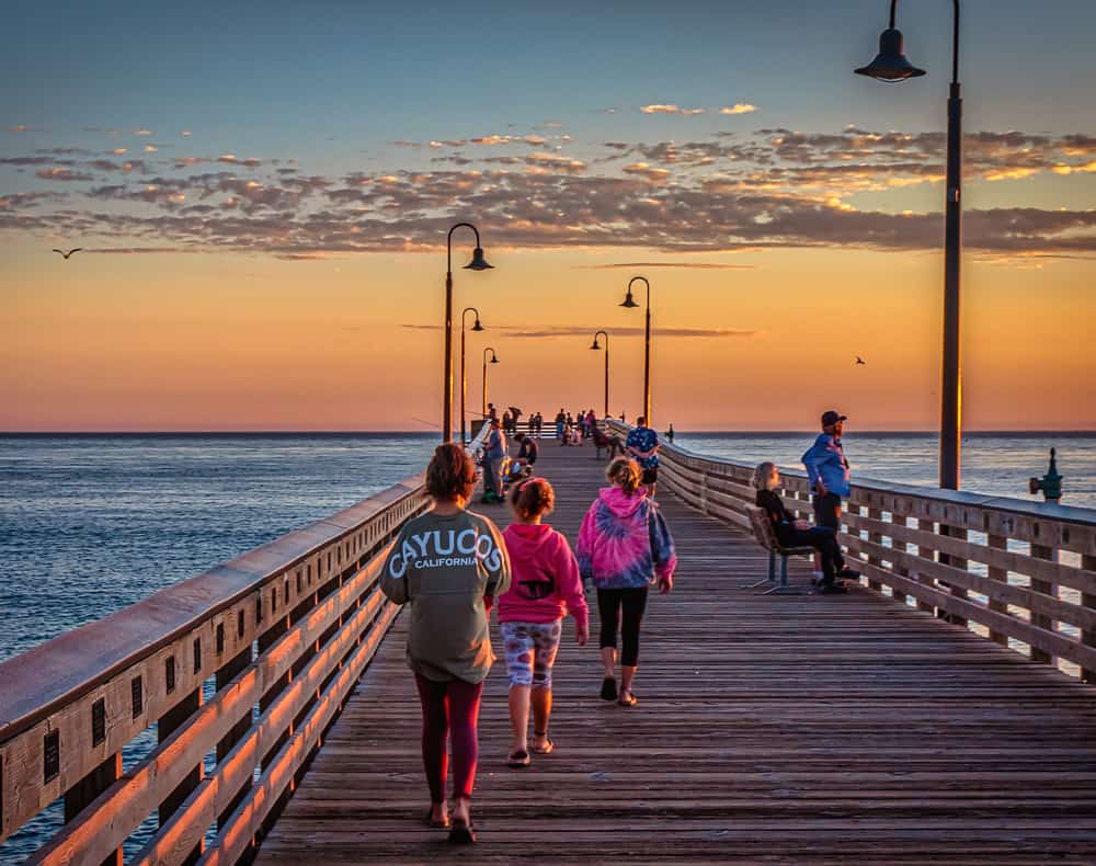 Cayucos Pier Sunset