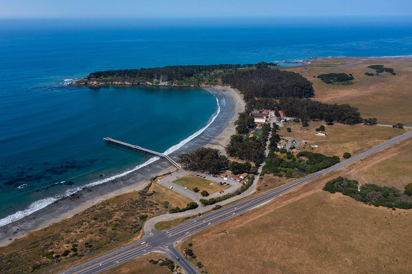 Aerial San Simeon