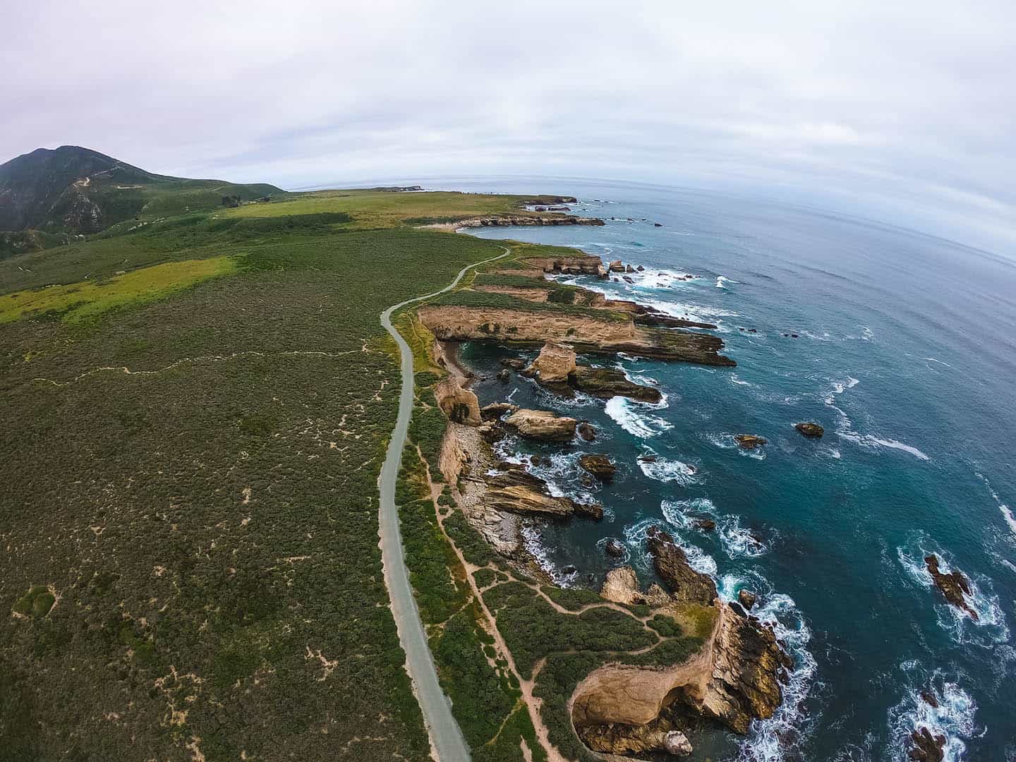 Aerial View Montana de Oro