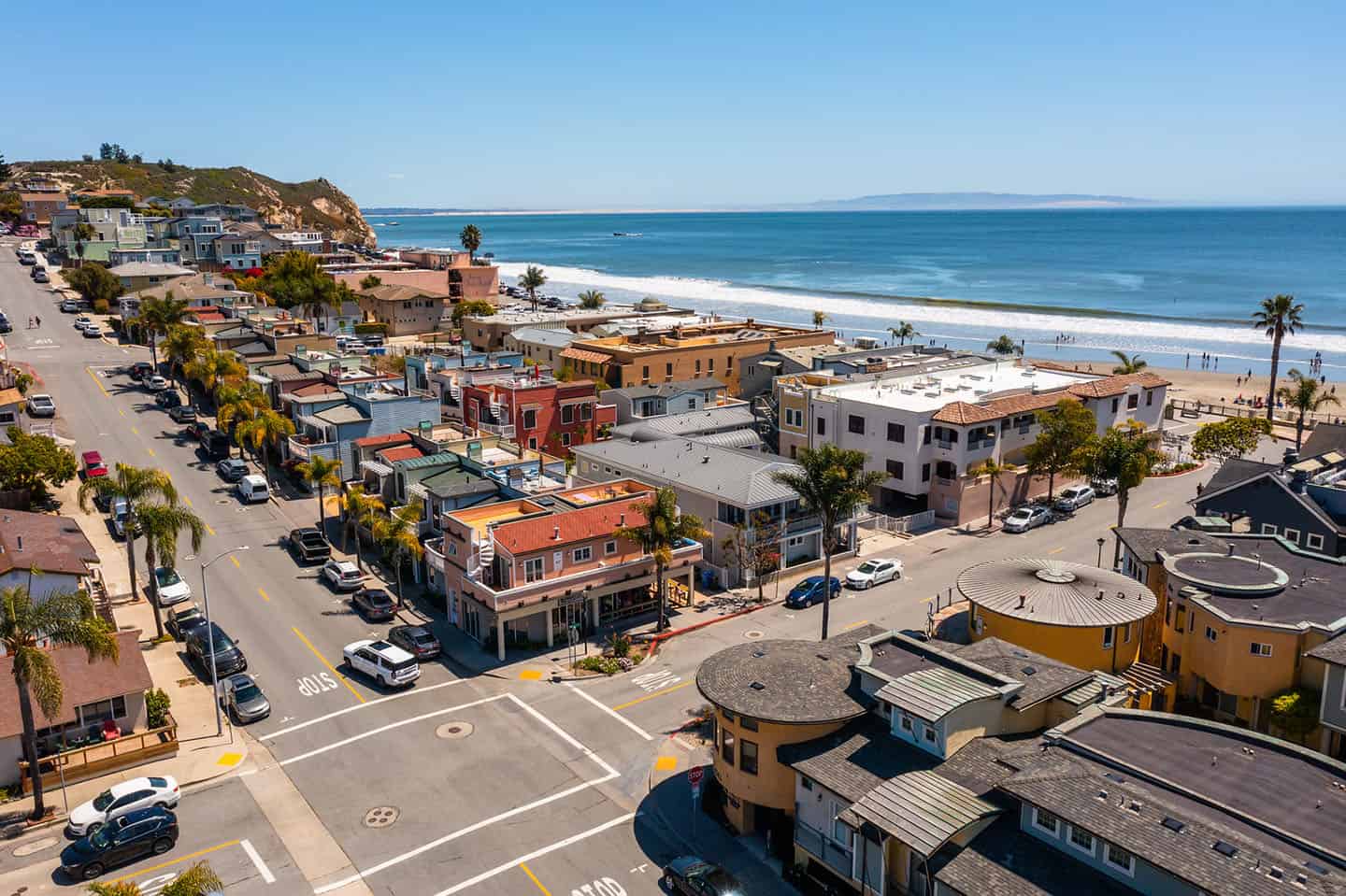 Aerial views Libertine Avila Beach