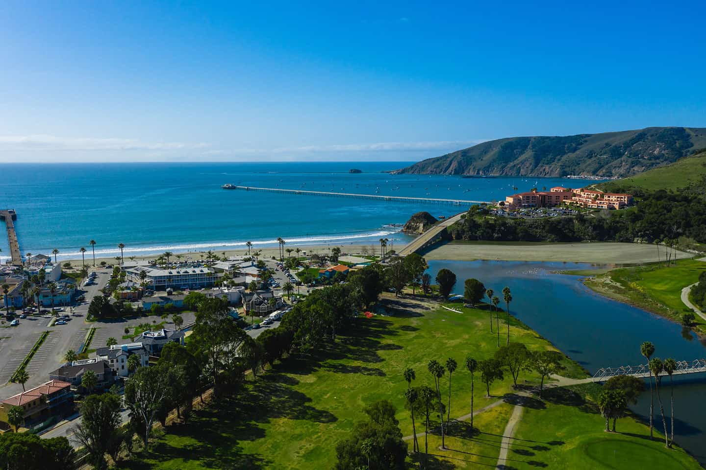 Avila Beach Golf Resort Aerial