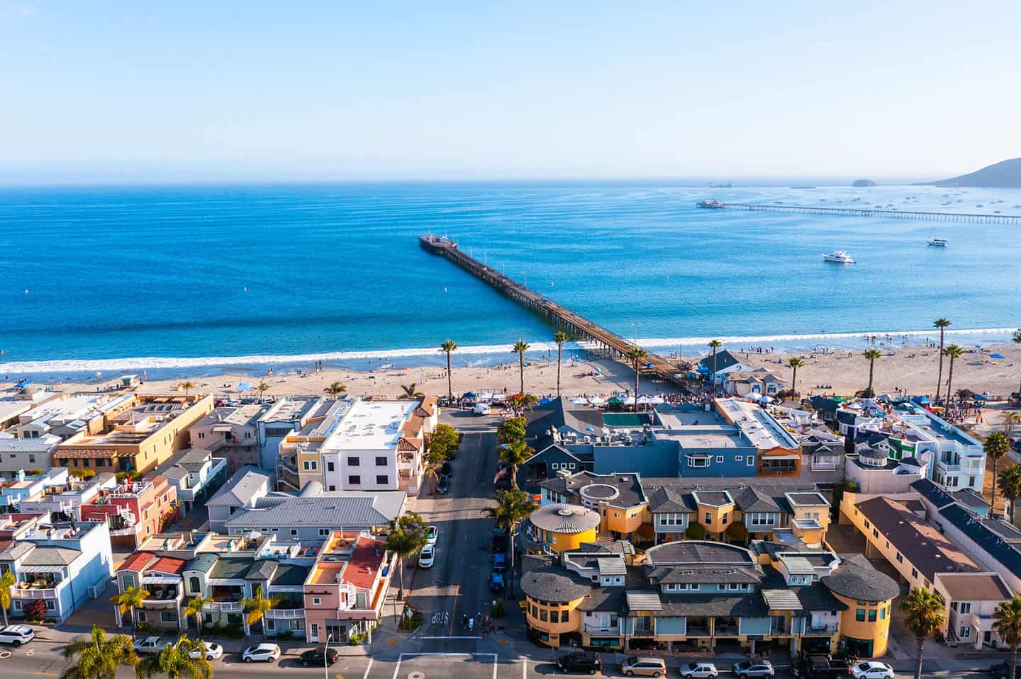 Avila Beach Pier Aerial View