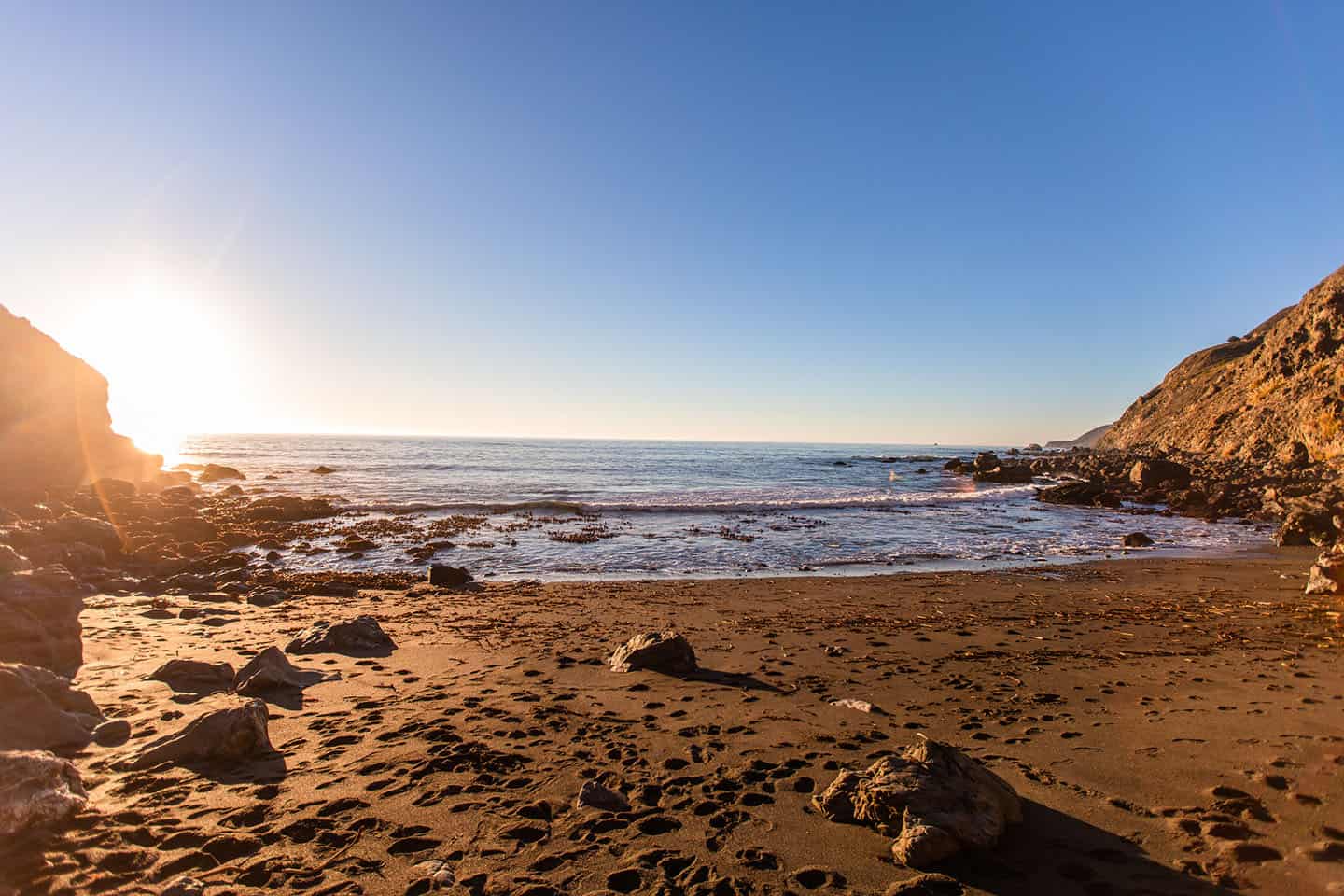Ragged Point Beach Sunset