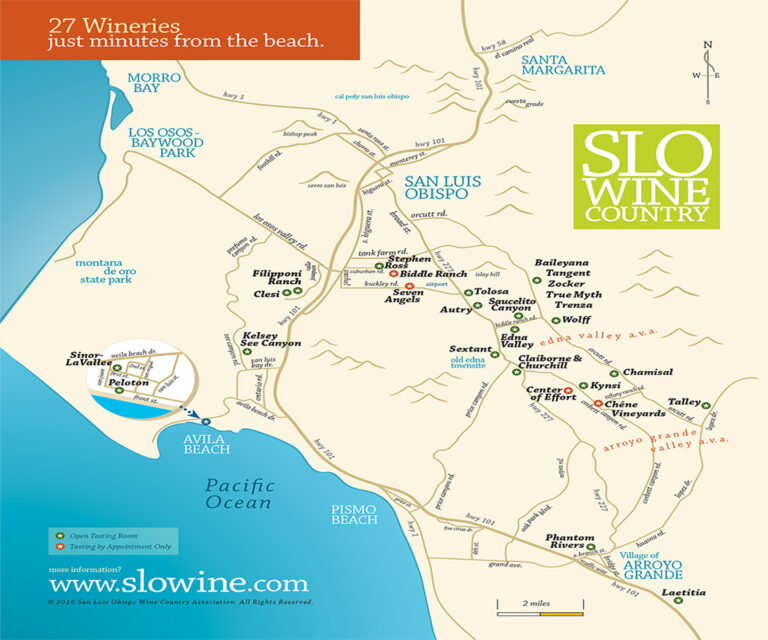 Edna Valley Wineries | Plan Your Wine Tour | Highway 1 Road Trip