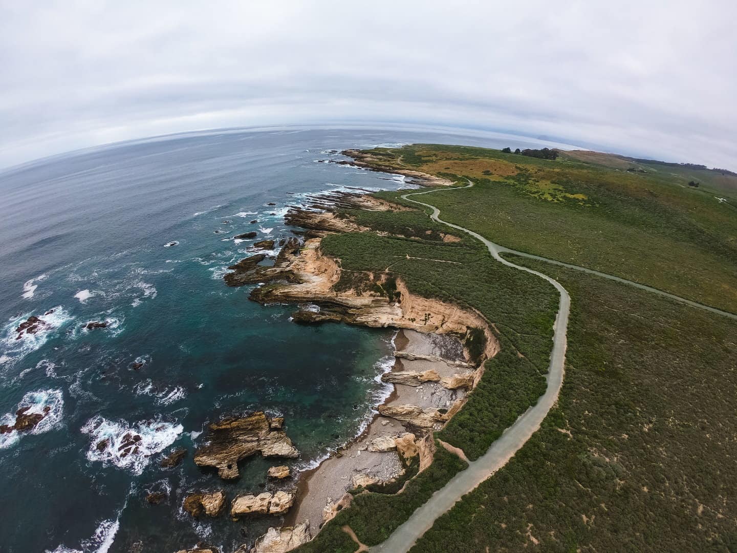 Bluff hike at Montana De Oro State Park in Los Osos, CA