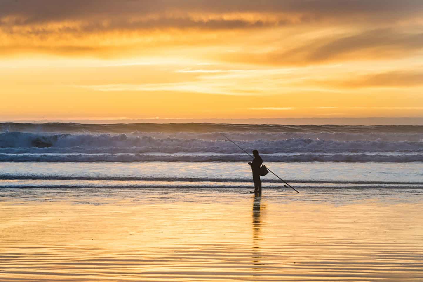 Morning Surf Fishing Adventure