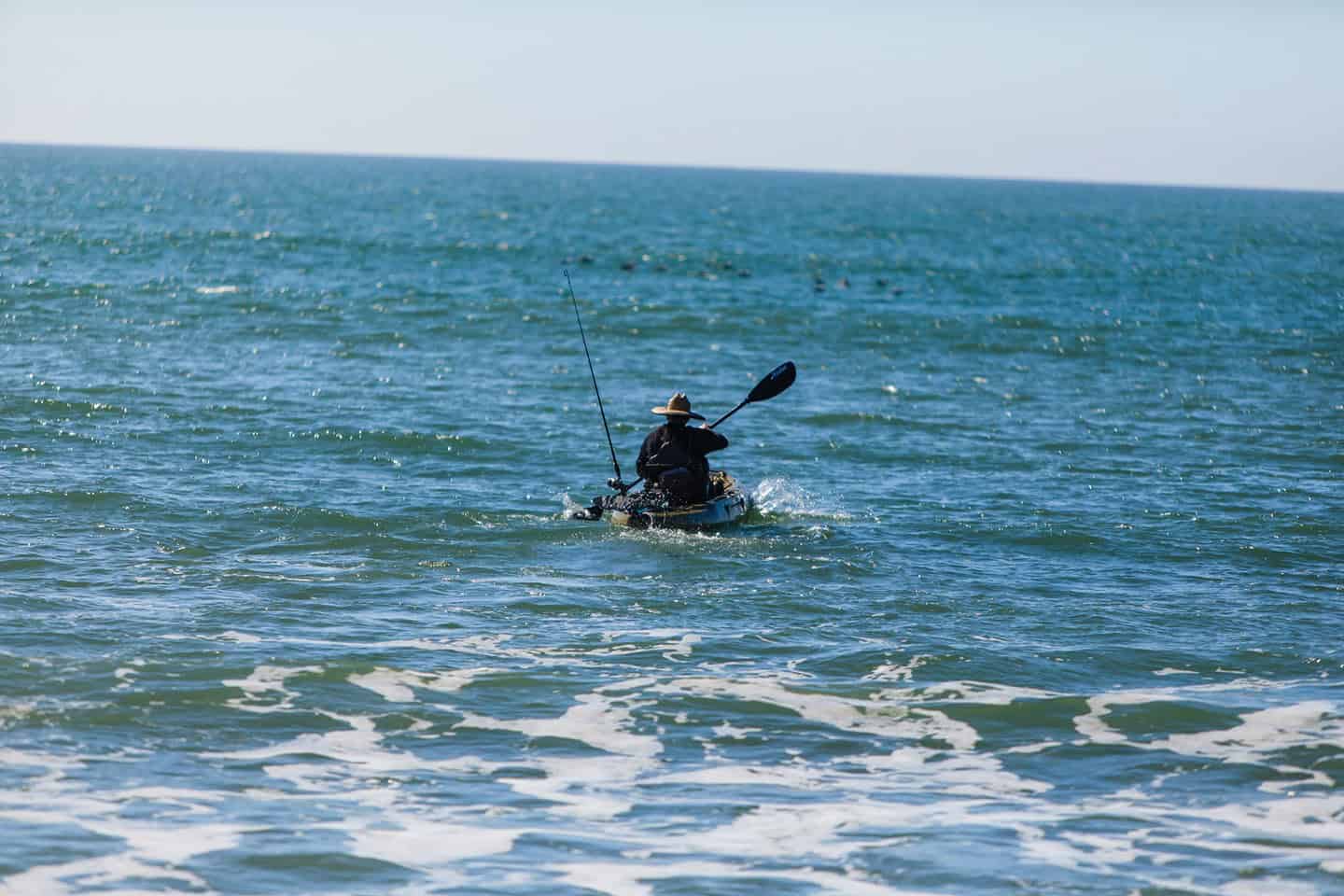 Kayak Fishing in Cayucos