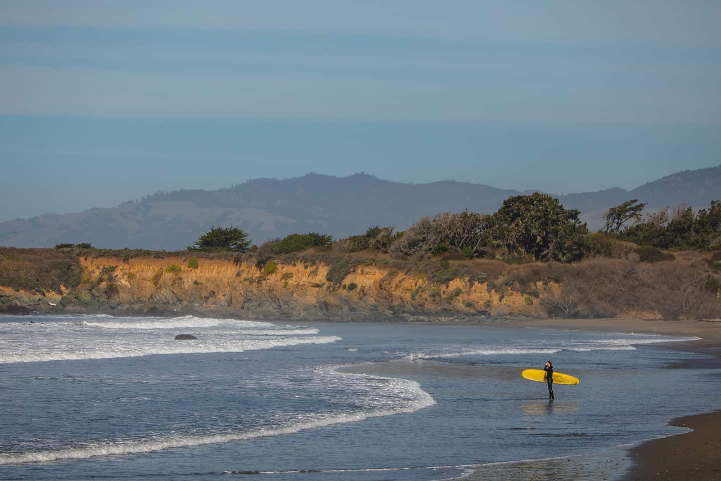 San Simeon Surfing