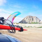 Photo Credit required @fortheloveofview805 Surfboard Morro Rock