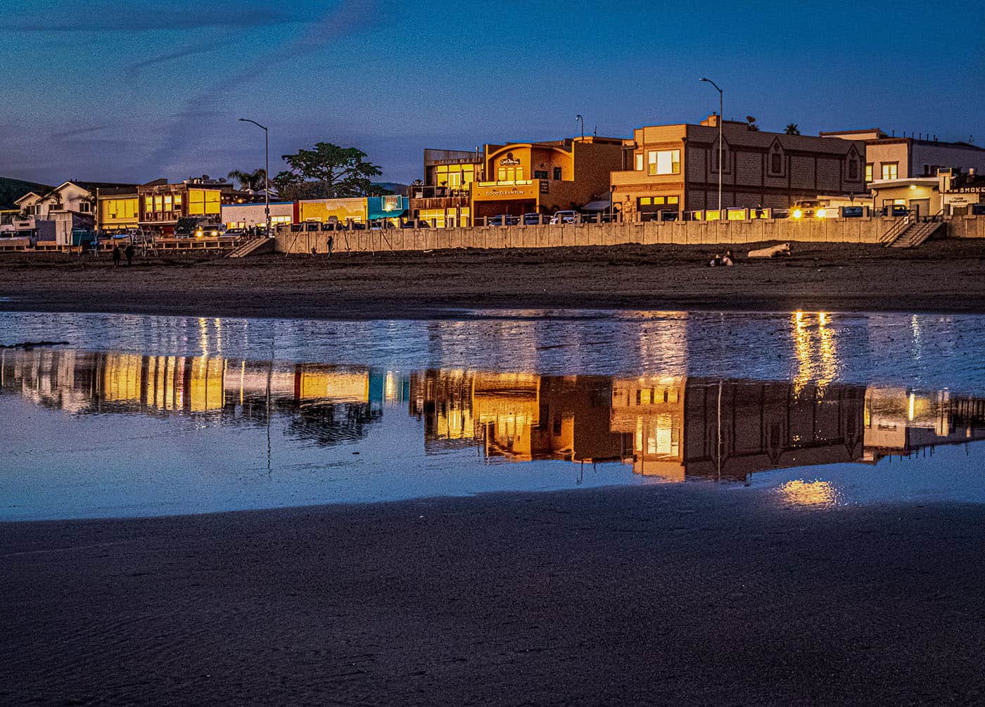 Cayucos Beach Downtown