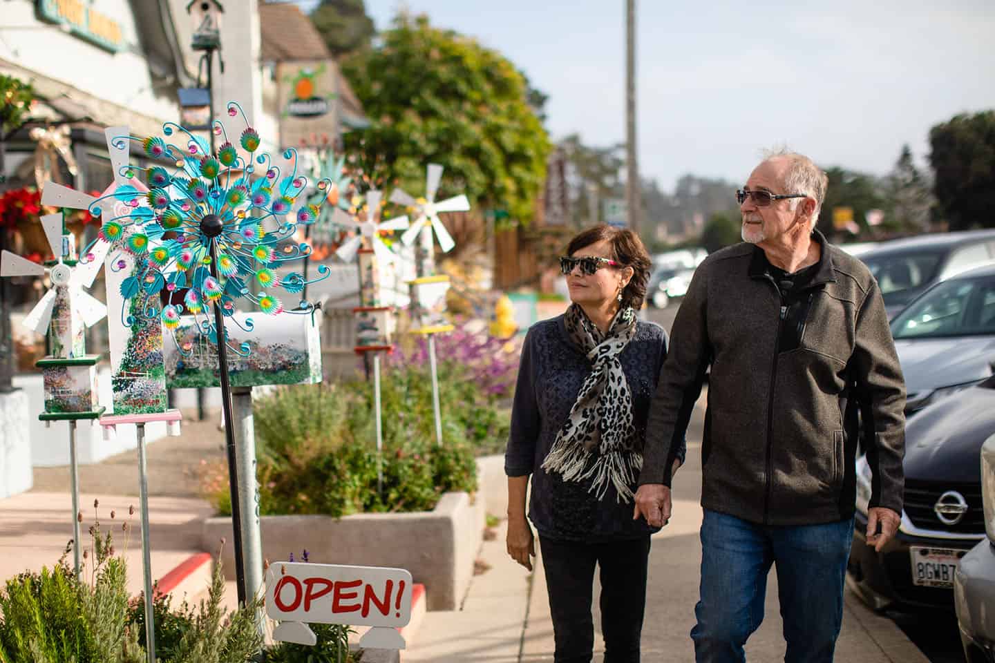 Downtown Cambria Couple