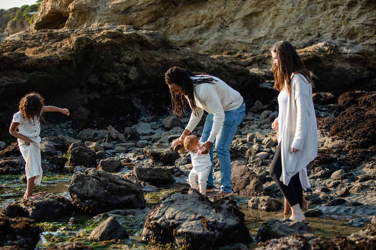 Tidepool Family Exploring