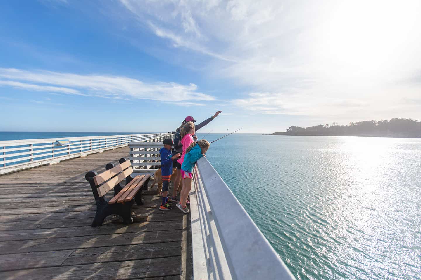 Fishing San Simeon Pier