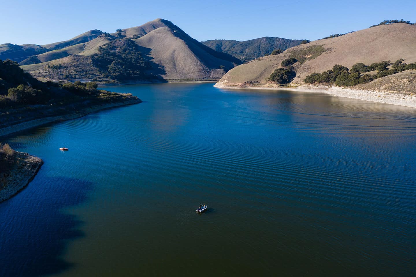 Fishing Boat Lopez Lake