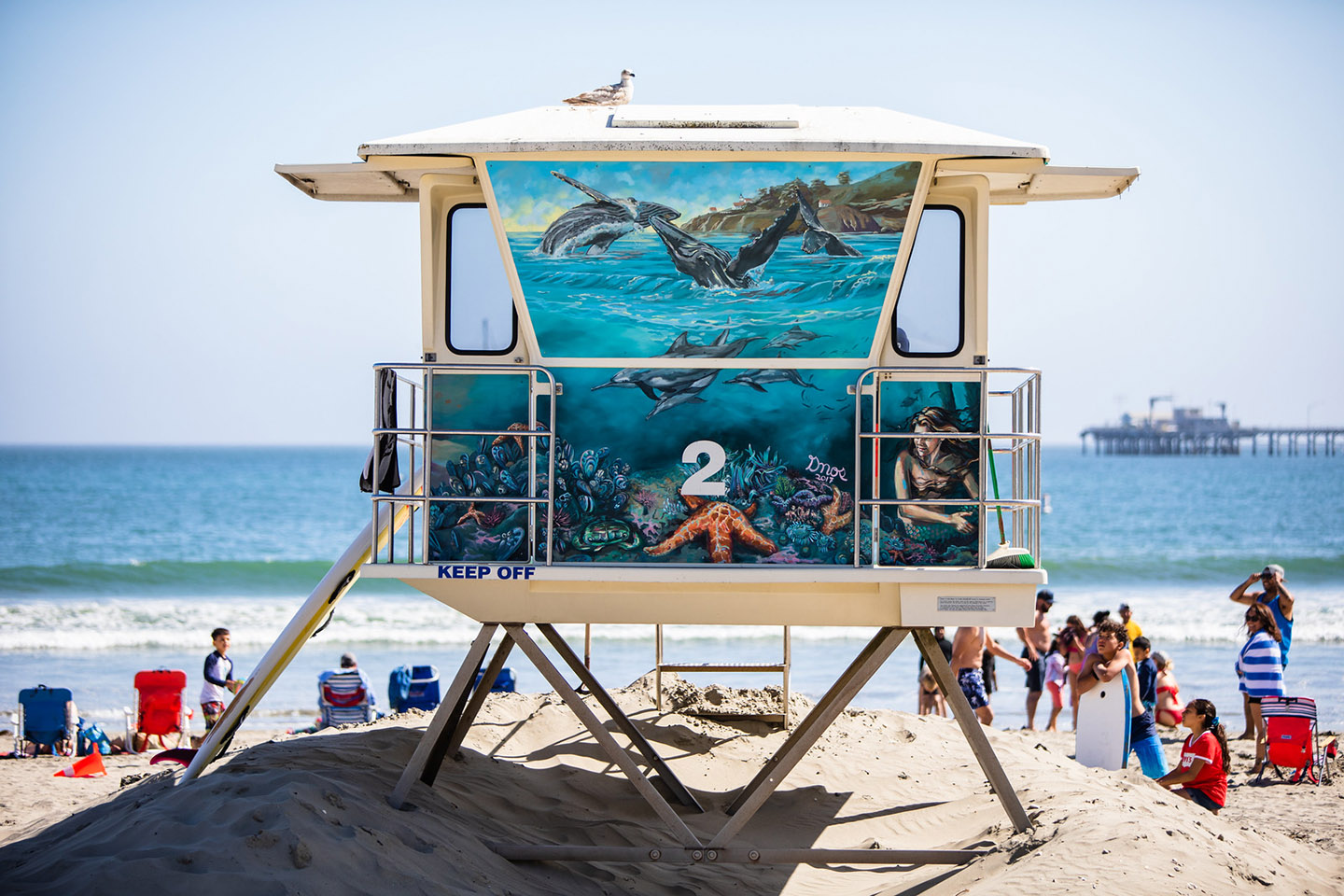Avila Beach Lifeguard Tower Mural
