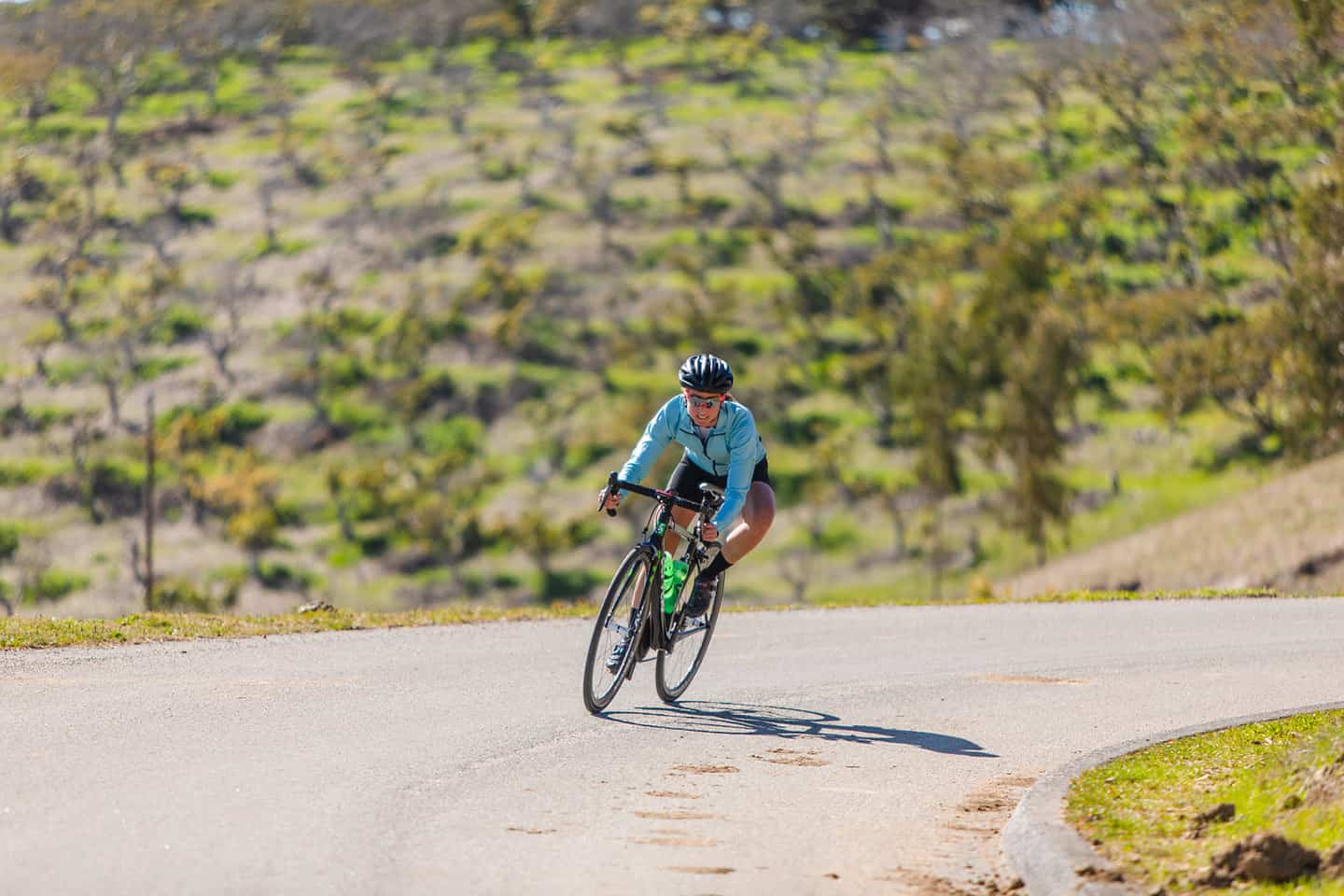 Cycling in San Simeon