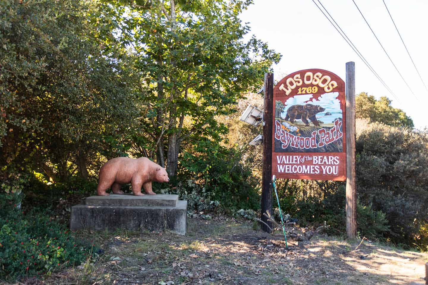 Los Osos Bear Sign