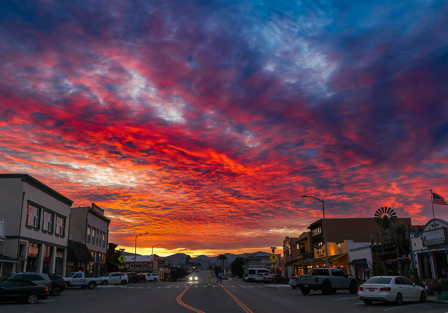 Cayucos Downtown Sunrise