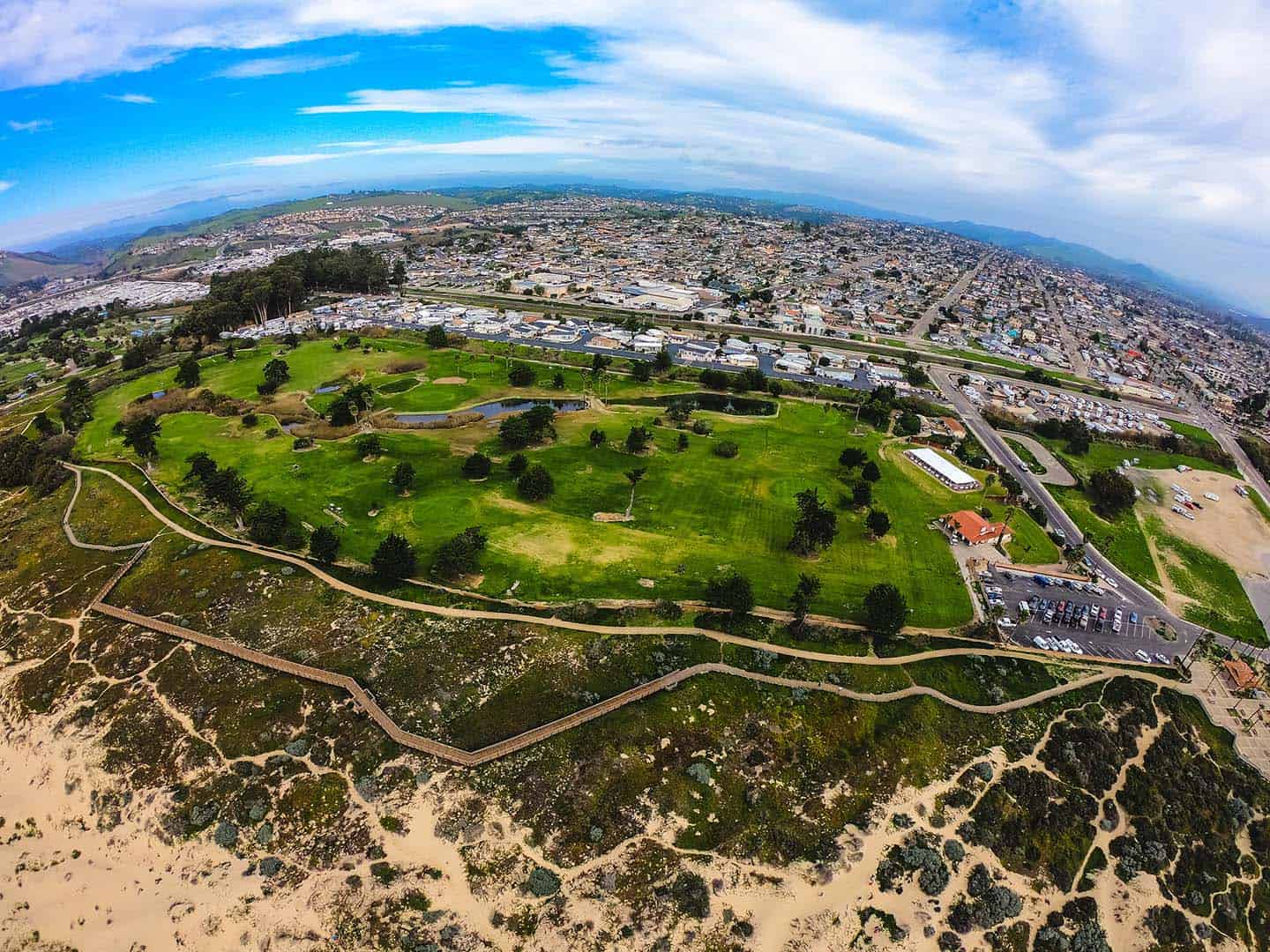 Pismo Golf Course Aerial