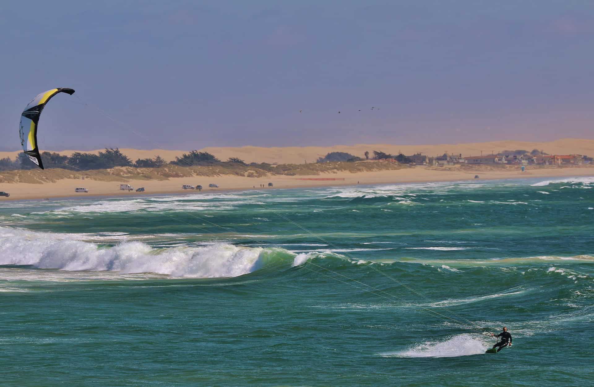 Kite surfing Oceano