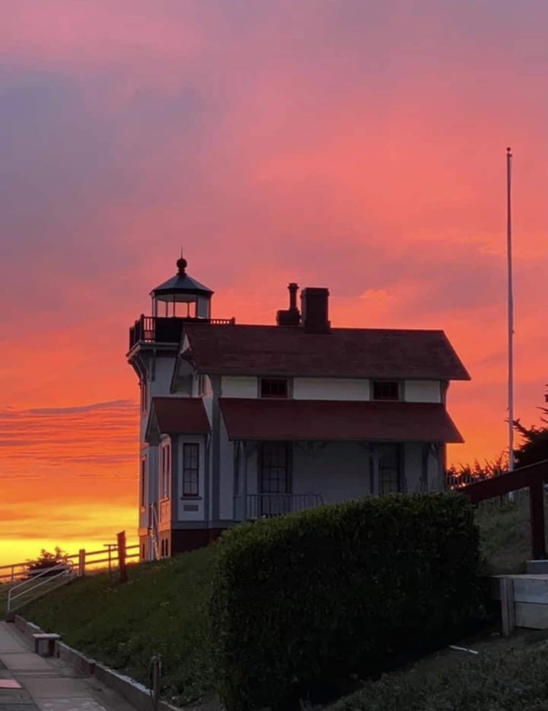 Avila Beach Sunset Point San Luis Lighthouse