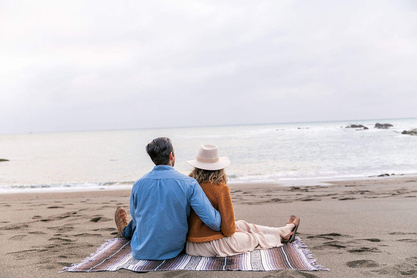 Couple on beach