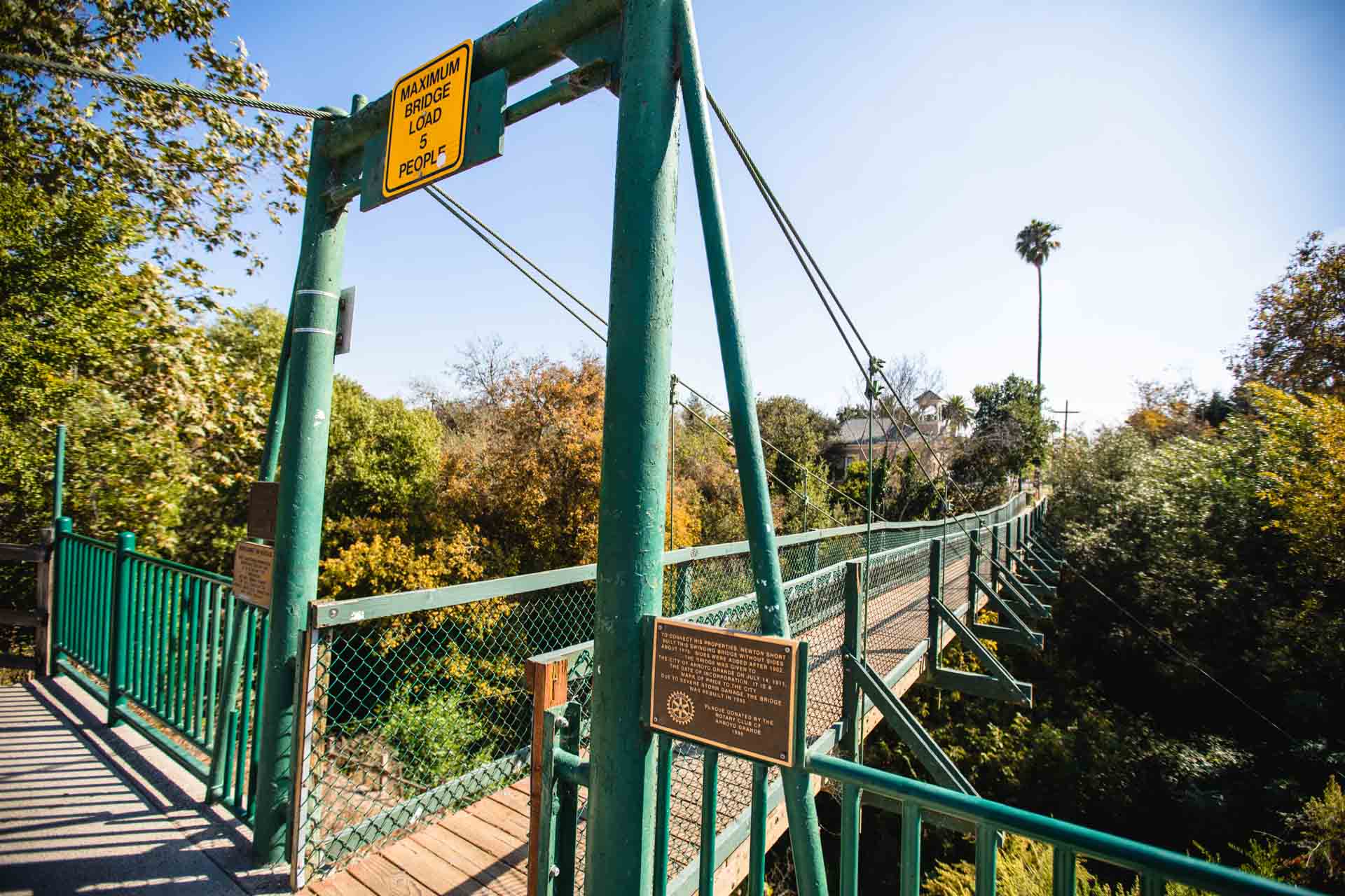 Swinging Bridge, Arroyo Grande