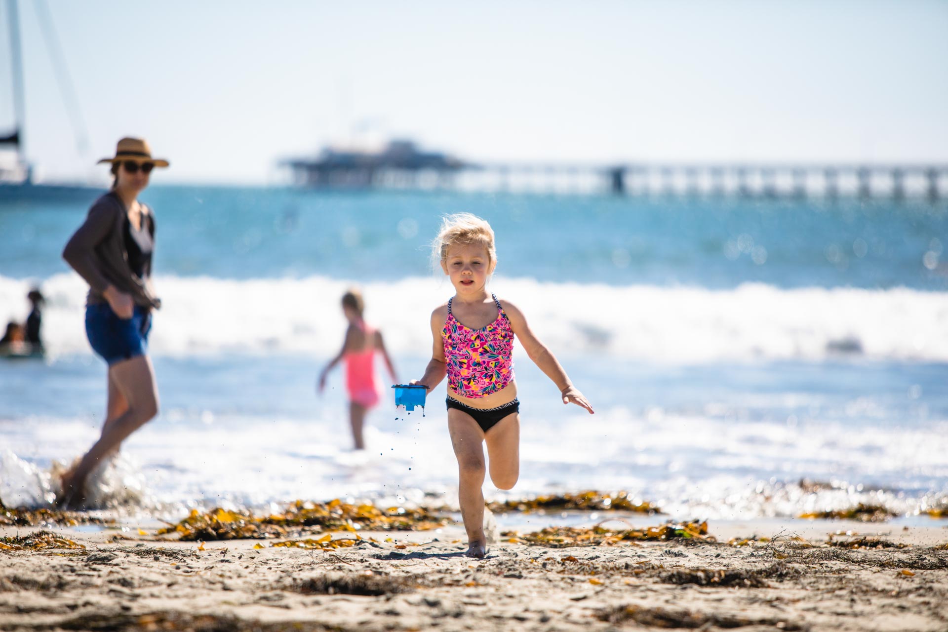 Kids playing, Avila Beach