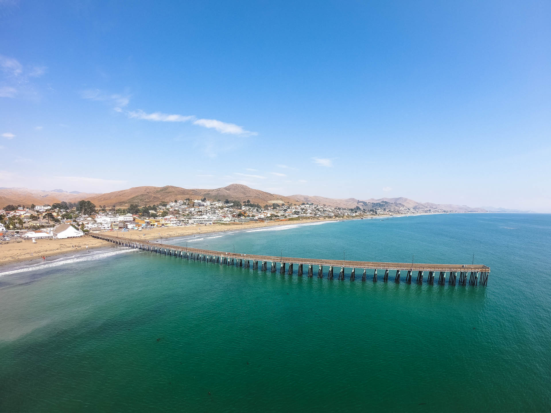 Cayucos pier