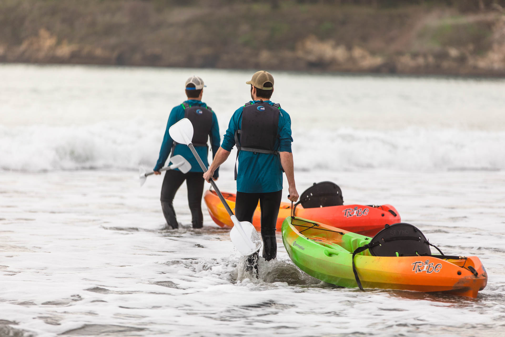 San Simeon kayaking