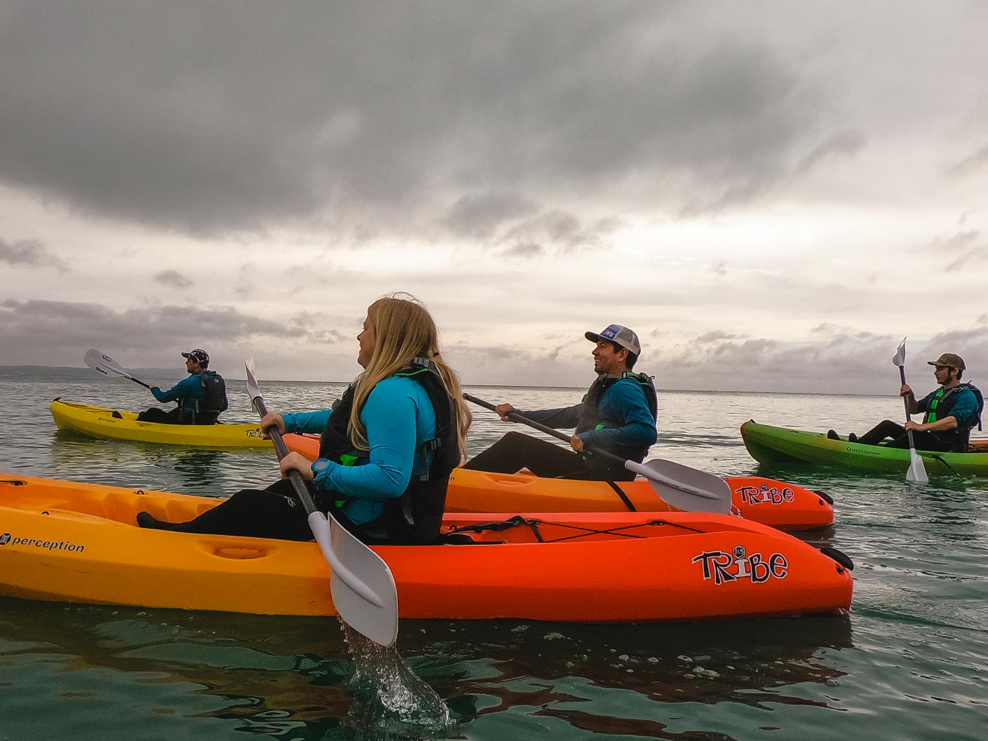 San Simeon kayaking